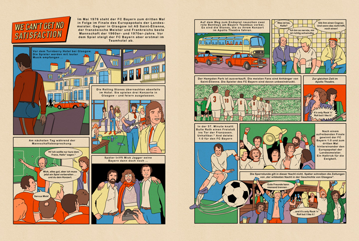  / Football Club Bayern Munich 1976 in Glasgow
