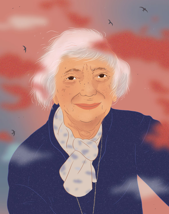 portrait of Margot Friedländer