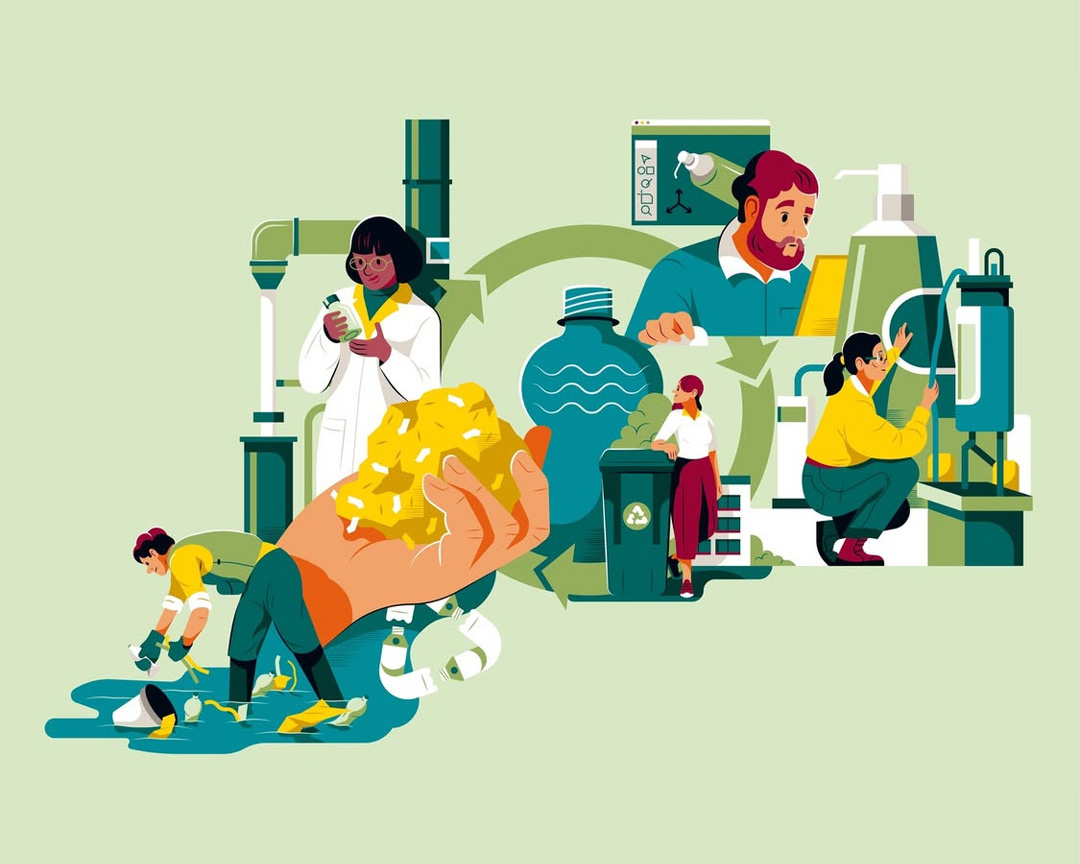 scientist develope sustainable products 