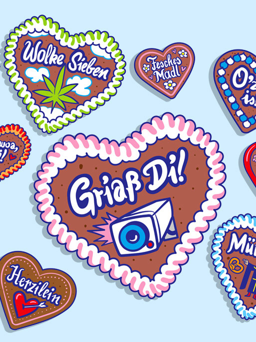 Frederik Jurk / gingerbread hearts
