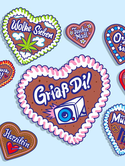 Frederik Jurk / gingerbread hearts
