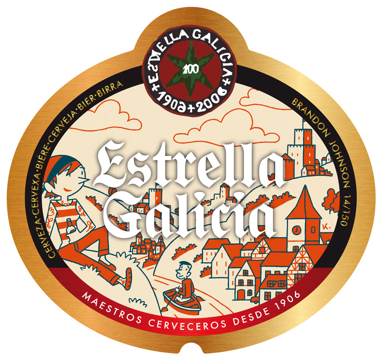 Estrella bear label 
