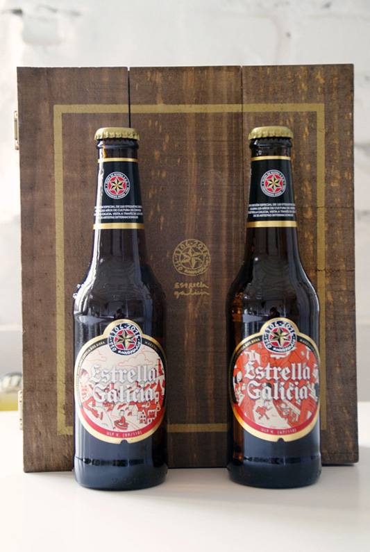 Estrella bear label 