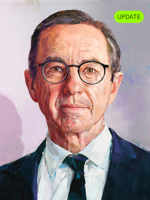 André Laame / retailleau portrait painting