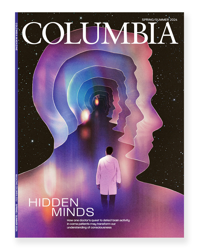 scientist walking in mind 