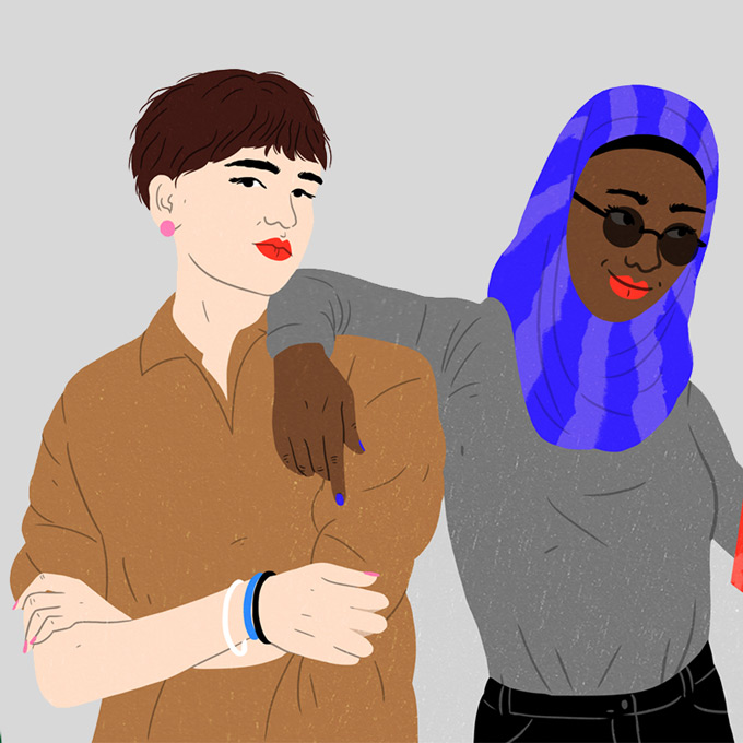 young diverse people 