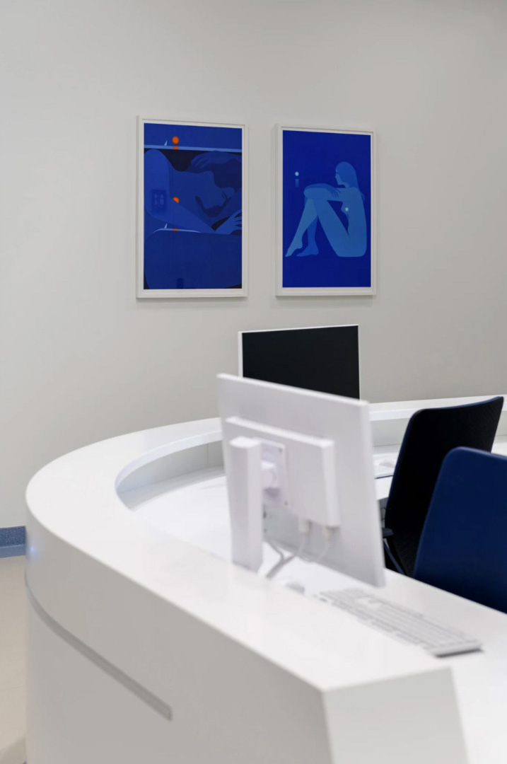 entrance of affidea clinic 