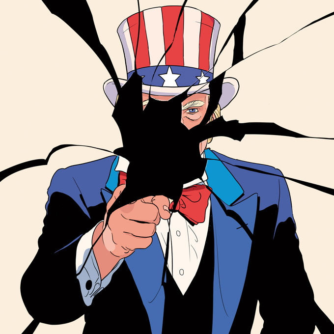 trump as uncle sam 