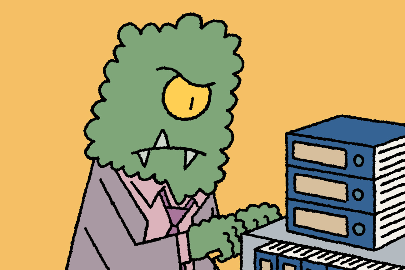 monster in office 