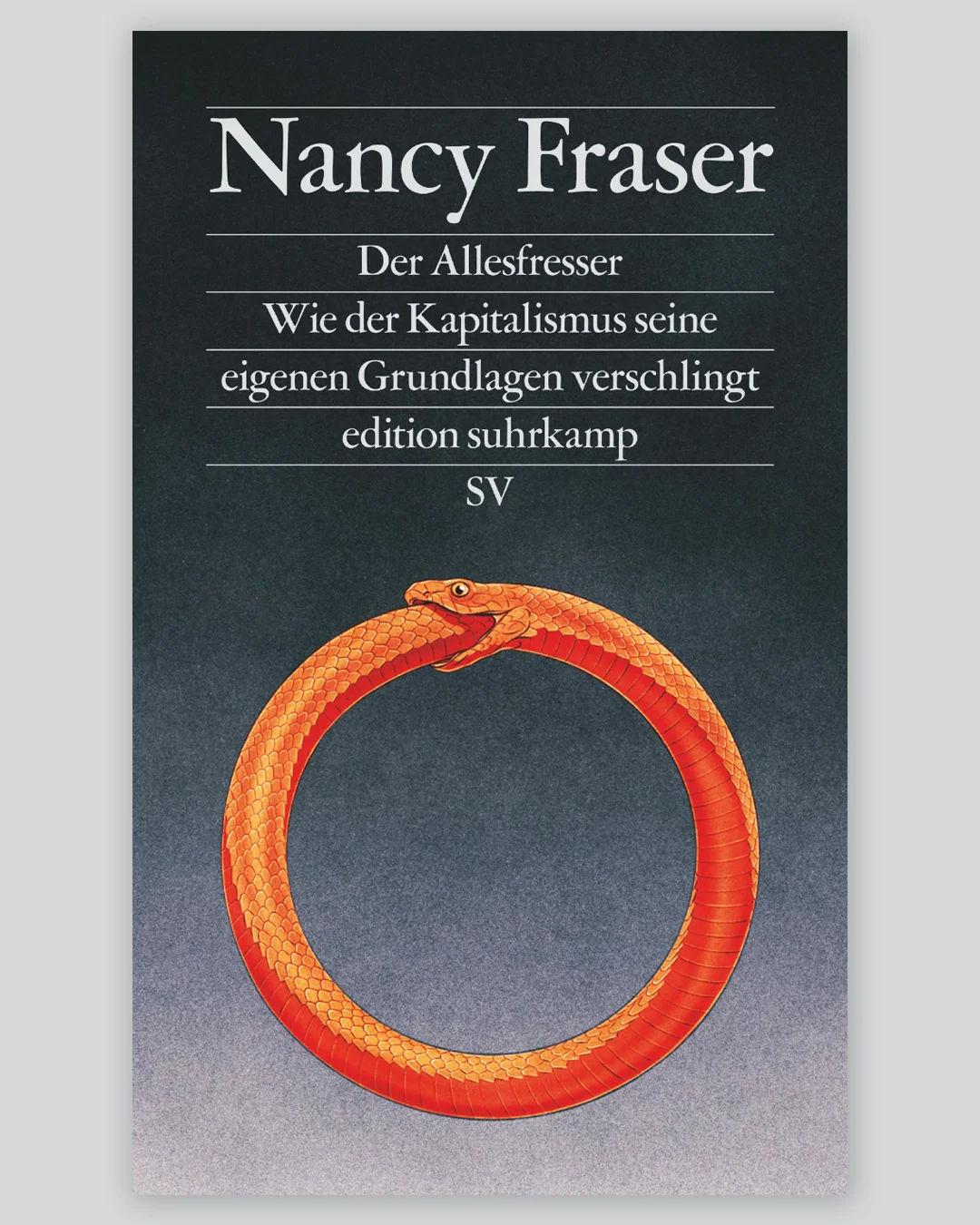 book cover snake bites itself