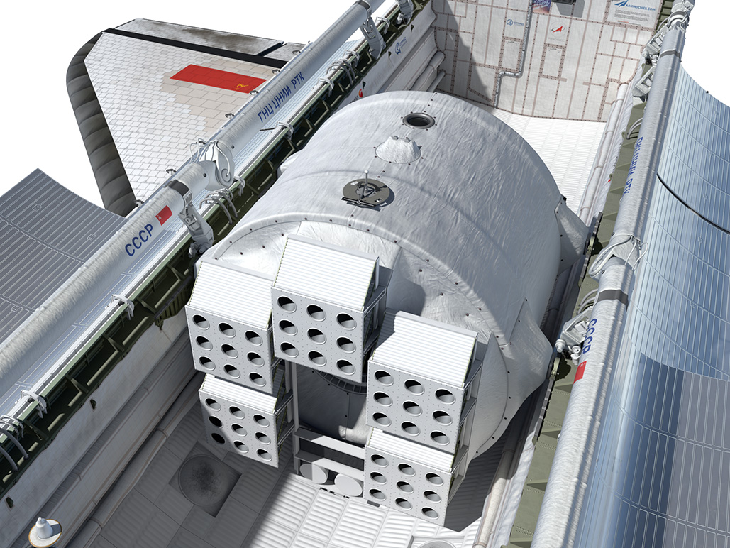 detail of Buran