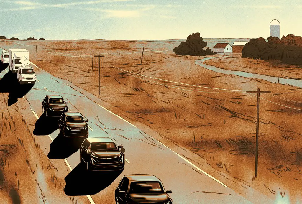 cars in line 