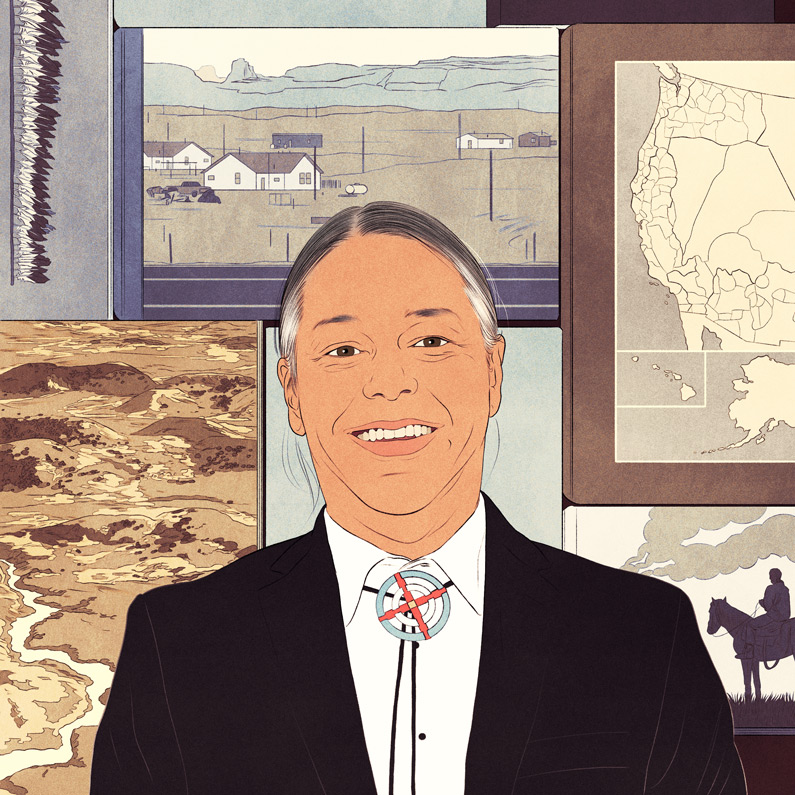 portrait of Ned Blackhawk